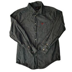 Wrangler Youth Denim Button Down